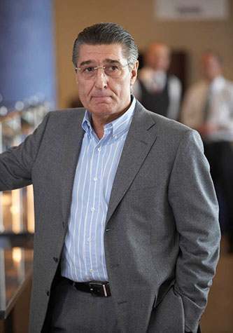 Rudi Assauer, Fußballprofi und langjähriger Manager für den FC Schalke auf einer m+m Firmenveranstaltung.